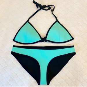 Triangl Aqua Bikini Set